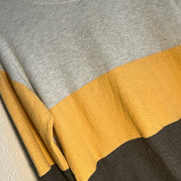 Mine Britton 🤎Colorblock Sweater - Gray, Gold, and Black - Picture 2 of 2